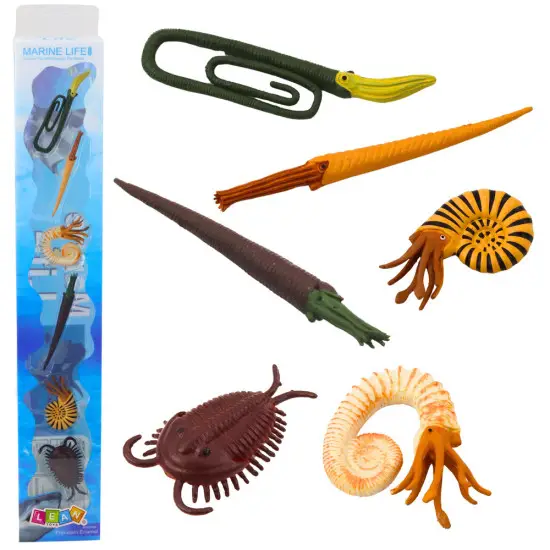 Jūros būtybių figūrėlių rinkinys 6-9 cm 6 vnt. Gyvūnų figurėlės