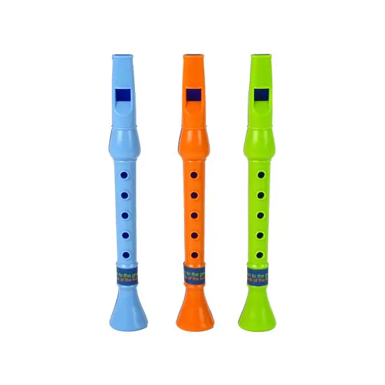 Trijų fleitų rinkinys vaikams Muzikos instrumentai