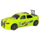 Sports Car Racing Lights Sounds Green 1:16 Žaisliniai automobiliai
