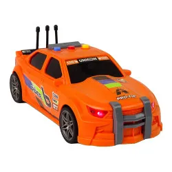 Oranžinis sportinis automobilis
