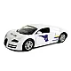 Sports car police dark windshields with tension white light sound Mänguautod