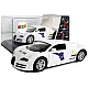 Sports car police dark windshields with tension white light sound Mänguautod