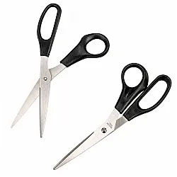 TAURUS juodos biuro žirklės 21 cm