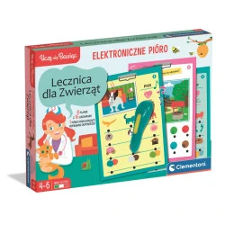 Kalbantis rašiklis gyvūnai lenkų kalba Clementoni 50389