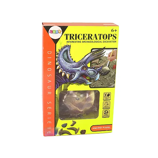 Triceratops dinozaurų kasinėjimų edukacinis rinkinys Lavinamieji