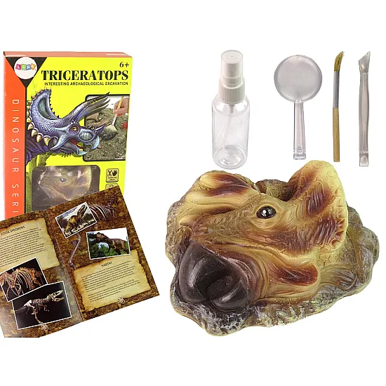 Triceratops dinozaurų kasinėjimų edukacinis rinkinys Lavinamieji