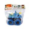Triceratops Friction Drive Vehicle Blue Žaisliniai automobiliai