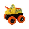 Triceratops Friction Drive Vehicle Yellow Žaisliniai automobiliai