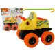 Triceratops Friction Drive Vehicle Yellow Žaisliniai automobiliai