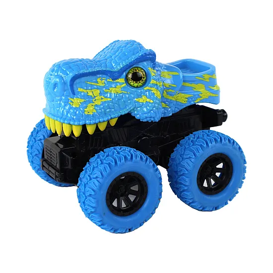 Tyrannosaurus Rex Vehicle Friction Drive Blue Žaisliniai automobiliai