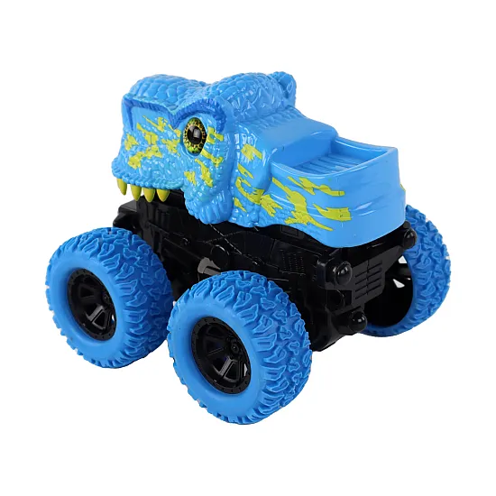 Tyrannosaurus Rex Vehicle Friction Drive Blue Žaisliniai automobiliai