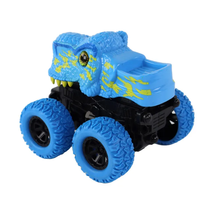 Tyrannosaurus Rex Vehicle Friction Drive Blue Žaisliniai automobiliai