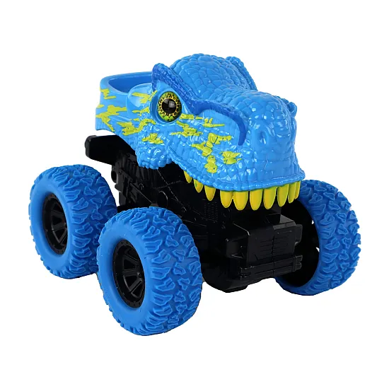 Tyrannosaurus Rex Vehicle Friction Drive Blue Žaisliniai automobiliai