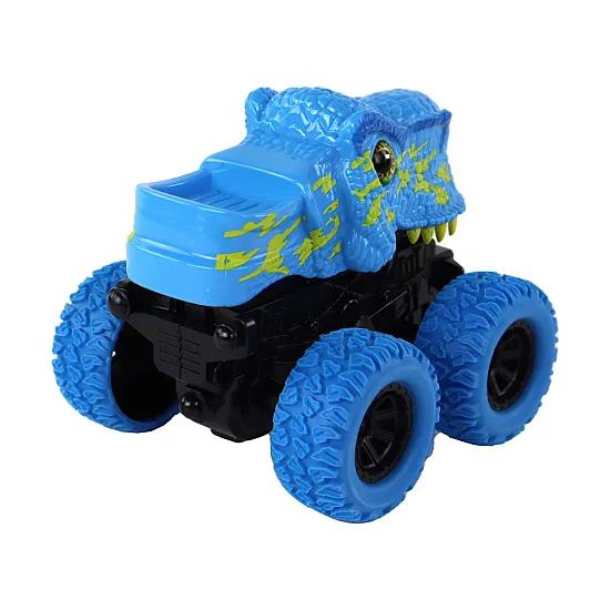Tyrannosaurus Rex Vehicle Friction Drive Blue Žaisliniai automobiliai