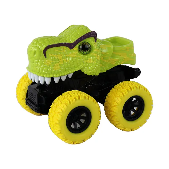 Tyrannosaurus Rex Vehicle Friction Drive Green Žaisliniai automobiliai
