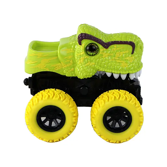Tyrannosaurus Rex Vehicle Friction Drive Green Žaisliniai automobiliai