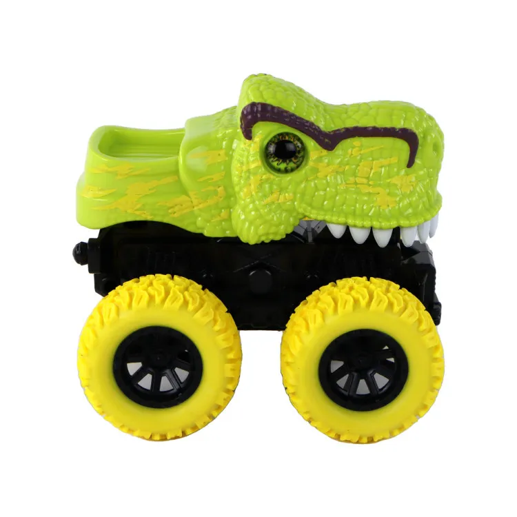 Tyrannosaurus Rex Vehicle Friction Drive Green Žaisliniai automobiliai