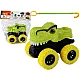 Tyrannosaurus Rex Vehicle Friction Drive Green Žaisliniai automobiliai