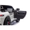 Vaikiškas baltas elektrinis automobilis Porsche GT3 DK-P911