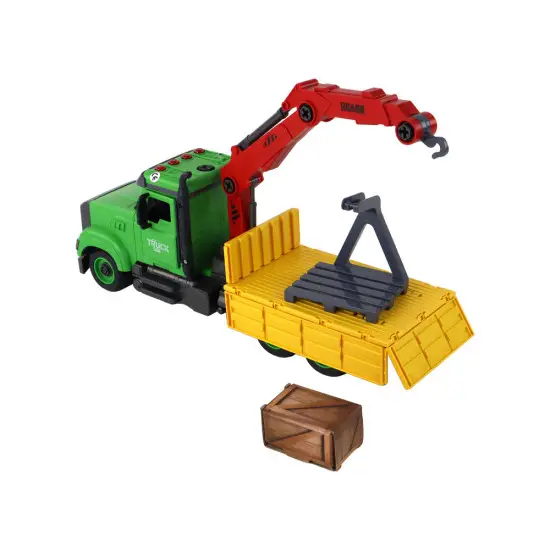 Vehicle Tipper Crane for Screwing Unscrewing DIY Žaisliniai automobiliai