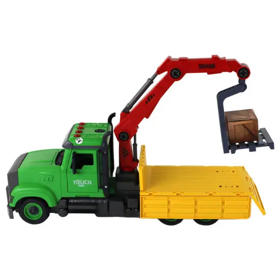 Vehicle Tipper Crane for Screwing Unscrewing DIY Žaisliniai automobiliai