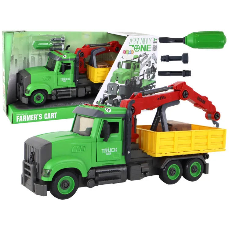 Vehicle Tipper Crane for Screwing Unscrewing DIY Žaisliniai automobiliai