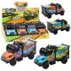 Offroad Car Drive Lights Sounds Orange Blue Žaisliniai automobiliai