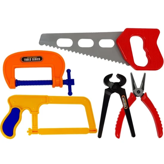 Mažojo meistro įrankių rinkinys 37 vnt. Darbo įrankiai