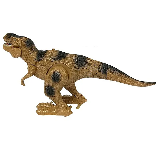 Brown battery-powered dinosaur Tyrannosaurus Rex Dinosaurs