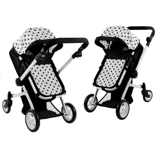 „Alice Deep“ lėlių vežimėlis 2 viename Lėlės ir žaidimų rinkiniai