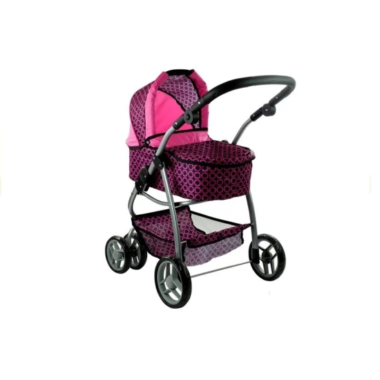 Daugiafunkcis lėlių vežimėlis „Alice“ 2in1 Lėlės ir žaidimų rinkiniai