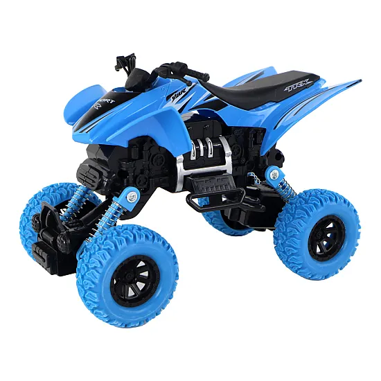 XC Quad Vehicle Friction Drive Blue Žaisliniai automobiliai