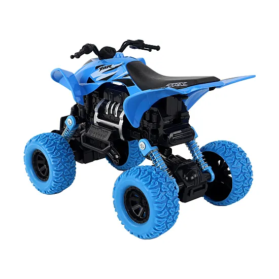 XC Quad Vehicle Friction Drive Blue Žaisliniai automobiliai