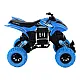 XC Quad Vehicle Friction Drive Blue Žaisliniai automobiliai