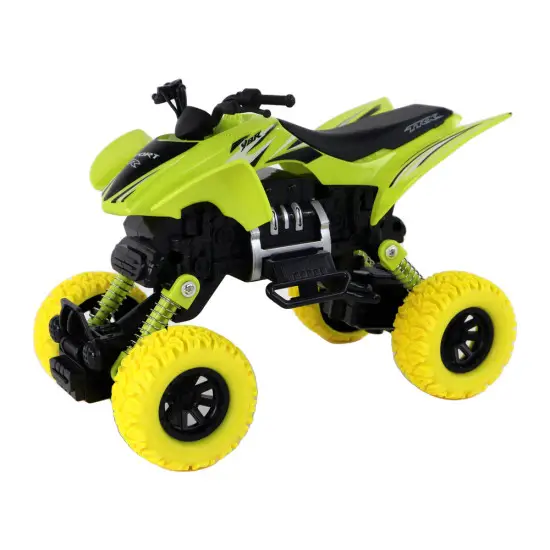 XC Quad Vehicle Friction Drive Green Žaisliniai automobiliai