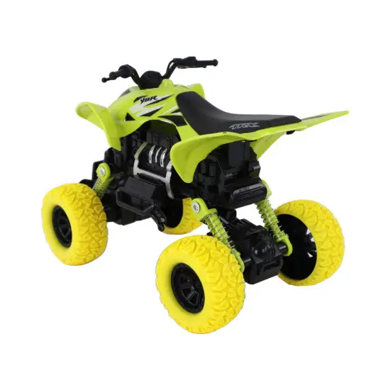 XC Quad Vehicle Friction Drive Green Žaisliniai automobiliai