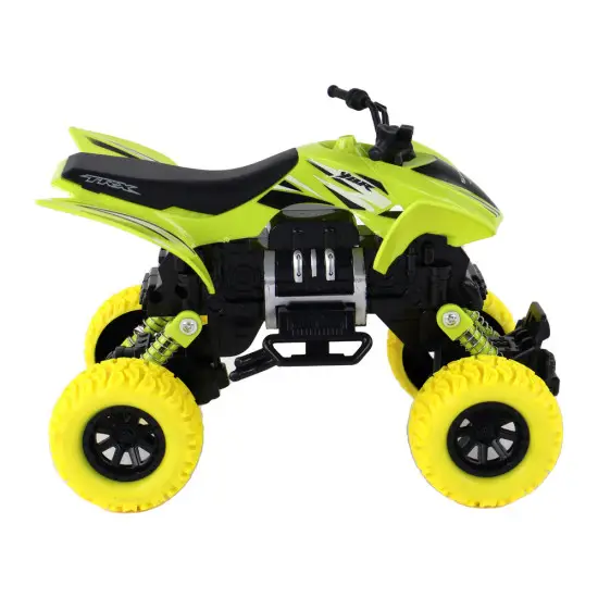 XC Quad Vehicle Friction Drive Green Žaisliniai automobiliai