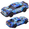XS06 Race Car Drive Lights Sounds Orange Blue Žaisliniai automobiliai