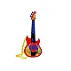 Muzikinis rinkinys 3 viename: gitara, pianinas ir mikrofonas Muzikos instrumentai