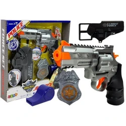 Policijos rinkinys su šautuvu ir priedais