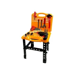 Vaikiškas darbastalis su įrankių rinkiniu