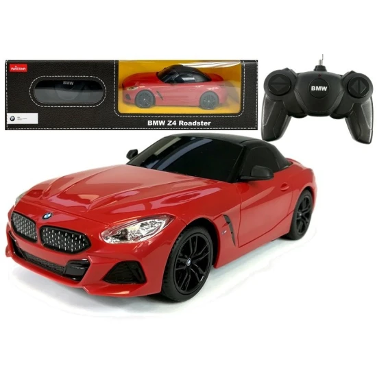 Automobilis R/C BMW Z4 Roadster Rastar 1:24 Raudonas Radijo bangomis valdomi žaislai