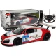 Automobilis R/C Audi R8 LMS Rastar 1:14 Baltai raudonas Radijo bangomis valdomi žaislai