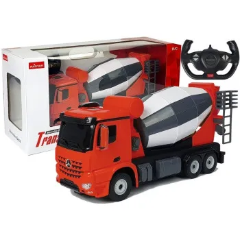 Automobilis R/C Mercedes-Benz Arocs Rastar 1:14 Raudonas