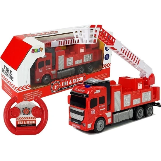 R/C nuotoliniu būdu valdomas gaisrinis automobilis Radijo bangomis valdomi žaislai