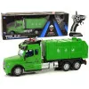 Nuotoliniu būdu valdomas šiukšliavežis Pilot 2.4G Lights Sounds Green Radijo bangomis valdomi žaislai