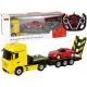 Vilkikas R/C Mercedes-Benz 1:26 Geltonas Raudonas Radijo bangomis valdomi žaislai