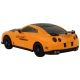 Nuotoliniu būdu valdomas sportinis automobilis R/C 1:24 geltonos spalvos keičiamais ratais Radijo bangomis valdomi žaislai
