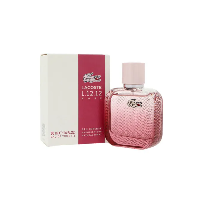 Lacoste L.12.12 Rose Eau Intense Edt 50ml Tualetinis vanduo (EDT) Lacoste