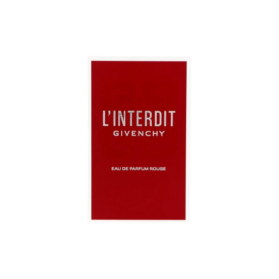 Sample Givenchy L`Interdit Rouge Edp 1ml Kvapusis vanduo (EDP) Givenchy
